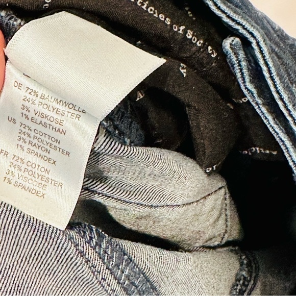 ARTICLES OF SOCIETY London Crop Kick Flare Jeans Denim Wash La Habra size 27 - Picture 7 of 16